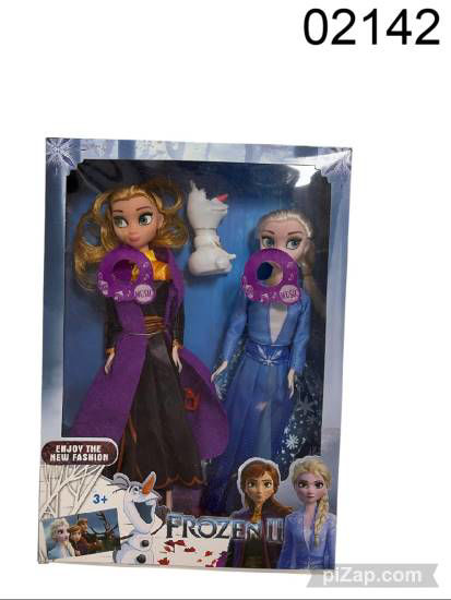 Imagen de FROZEN MUÑECA X3 "ELSA , ANA Y OLAF"  MUSICAL 5.26